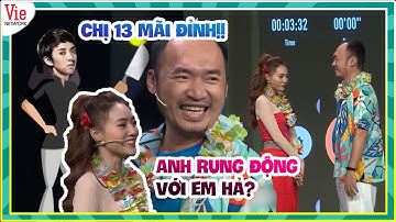 Lan Ngọc bày trò "thả thính" để Tiến Luật tăng nhịp tim, cái kết Chị 13 vẫn là "chân ái" của anh già