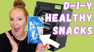 Lanches saudaveis liofilizados para toda a familia