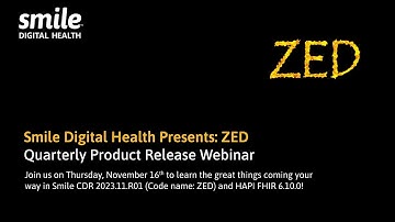 Smile CDR 2023.11.R01 and HAPI FHIR 6.10.0 (Codename  ZED)