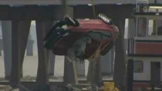 Chesapeake Bay Bridge crash  Woman swims to safety in Maryland after car plunges into water below