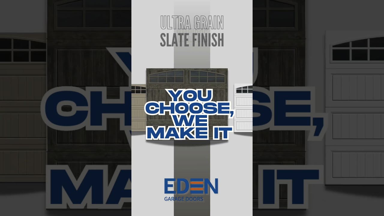 Eden Garage Doors Options