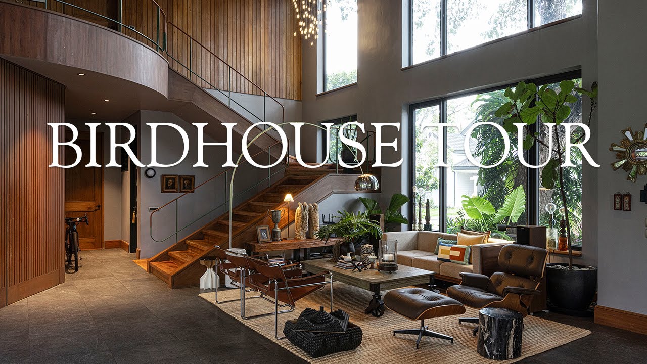 Tour inside a home in Laguna that has everything you need to relax - fireplace and sauna too.
