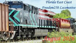 America250 On The Rails l Florida East Coast Semisesquicentennial Locomotive On The High Iron l 2025