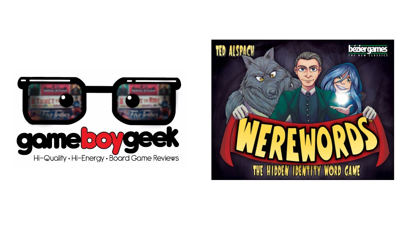 Werewords Review with the Game Boy Geek