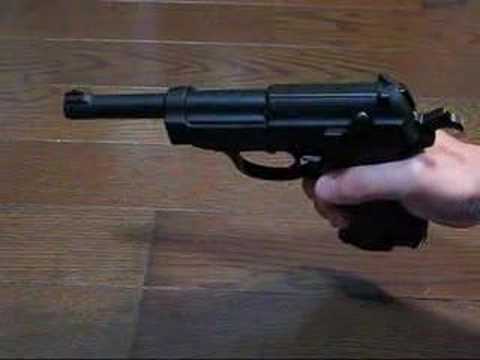 マルゼン製 ワルサーP38 試射 Walther P38 Lupin The 3rd 