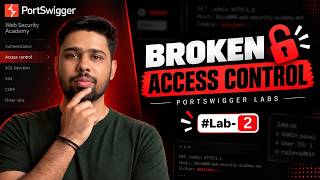 PortSwigger Broken Access Control Lab-2 | Unprotected admin functionality with unpredictable URL