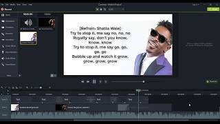 How I Created LYRICS VIDEO Beyonce - Already ft Shatta Wale - in 20 minutes (Step by Step) screenshot 1