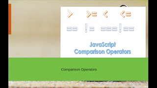 Comparison operator in Javasript | LearnJs 2021