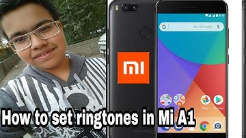 Mi A1 android one ringtone setup