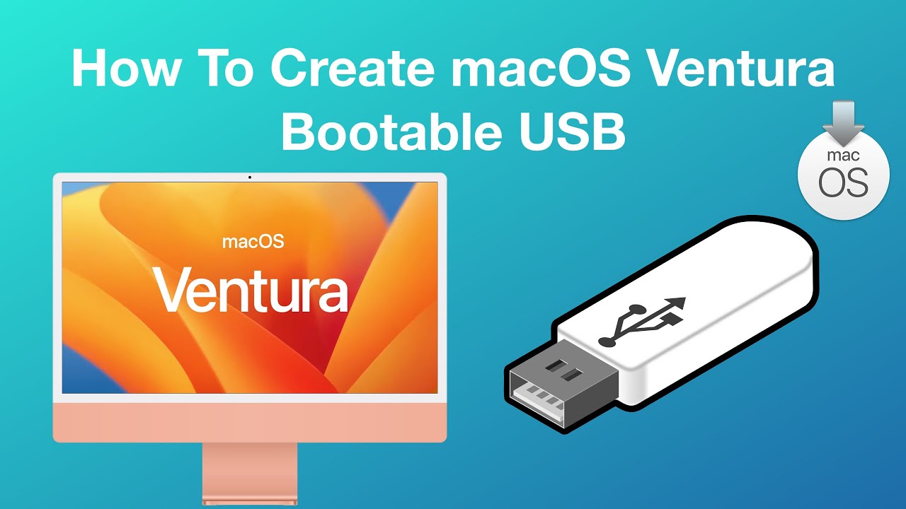 How To Create macOS Ventura Bootable USB - YouTube