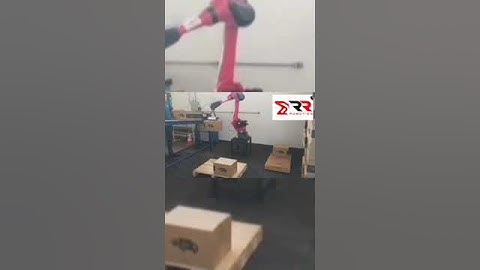 6 Axis Robo Pick & Place from Conveyer to pallet