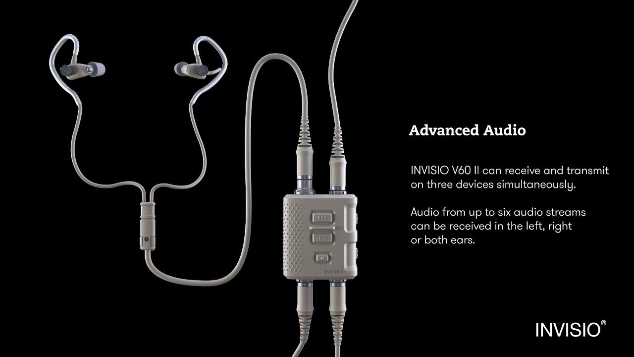INVISIO V60 Gen II PushtoTalk Control Unit YouTube