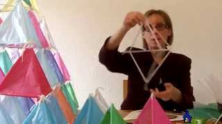 Tetrahedral Kite: A Family Math Night Collaborative Project