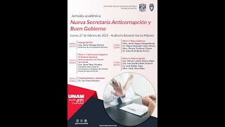 Jornada Académica Nueva Secretaía Anticorrupción y Buen Gobierno