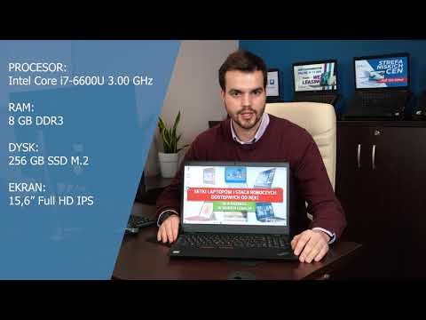 Elitarny i niezawodny Lenovo ThinkPad T570 | i5-6300u | 8GB | 256 SSD | HD6500 | 15.6" FHD