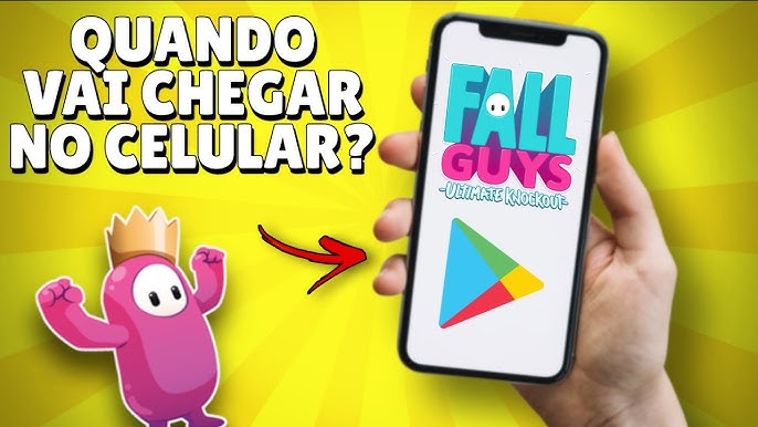 FALL GUYS GRÁTIS NO SEU CELULAR (A melhor solução) 