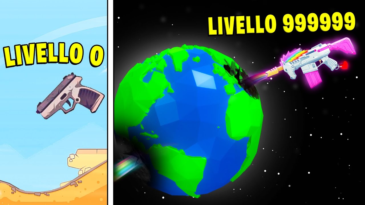 HO BUCATO LA TERRA CON UN PROIETTILE! - GunSpin