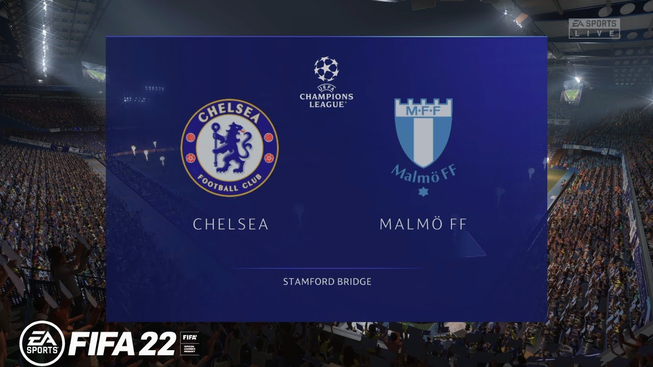 FIFA 22 - CHELSEA VS MALMO | UEFA Champions League | Group Stage