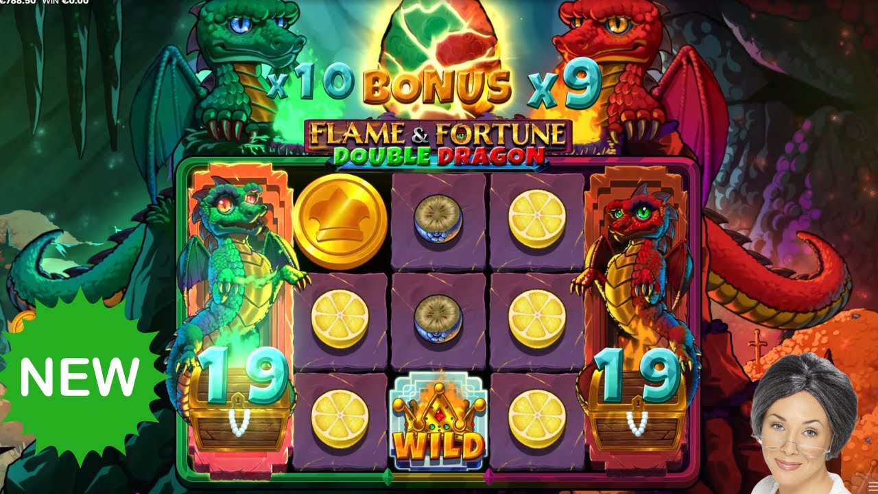 🚨FLAME AND FORTUNE--DOUBLE DRAGON 👀 NEW SLOT🚨 OCTOPLAY👍 🎰 