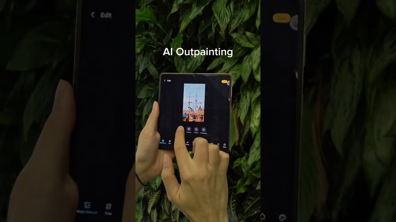HONOR Magic V5 | AI Outpainting