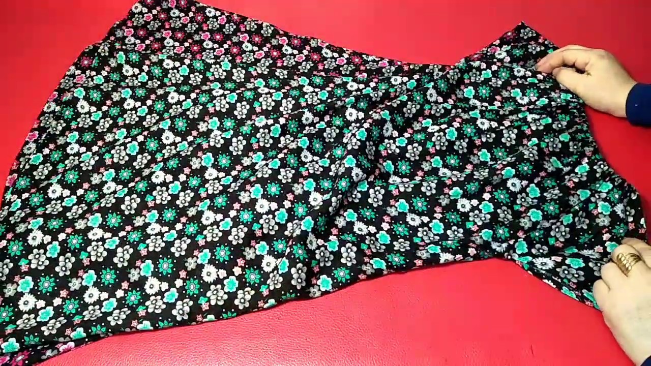 خياطة وتفصيل فساتين صيفية للبنات صغيرات بعمر 6/5سنواتcoudre une robe d'été