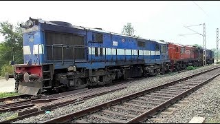 Coupling of Three WDM-3A Engine/Locomotive/Alco (UDL) | INDIAN RAILWAYS