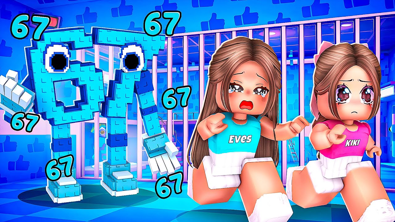 Escaping 67 PRISON RUN in Roblox!