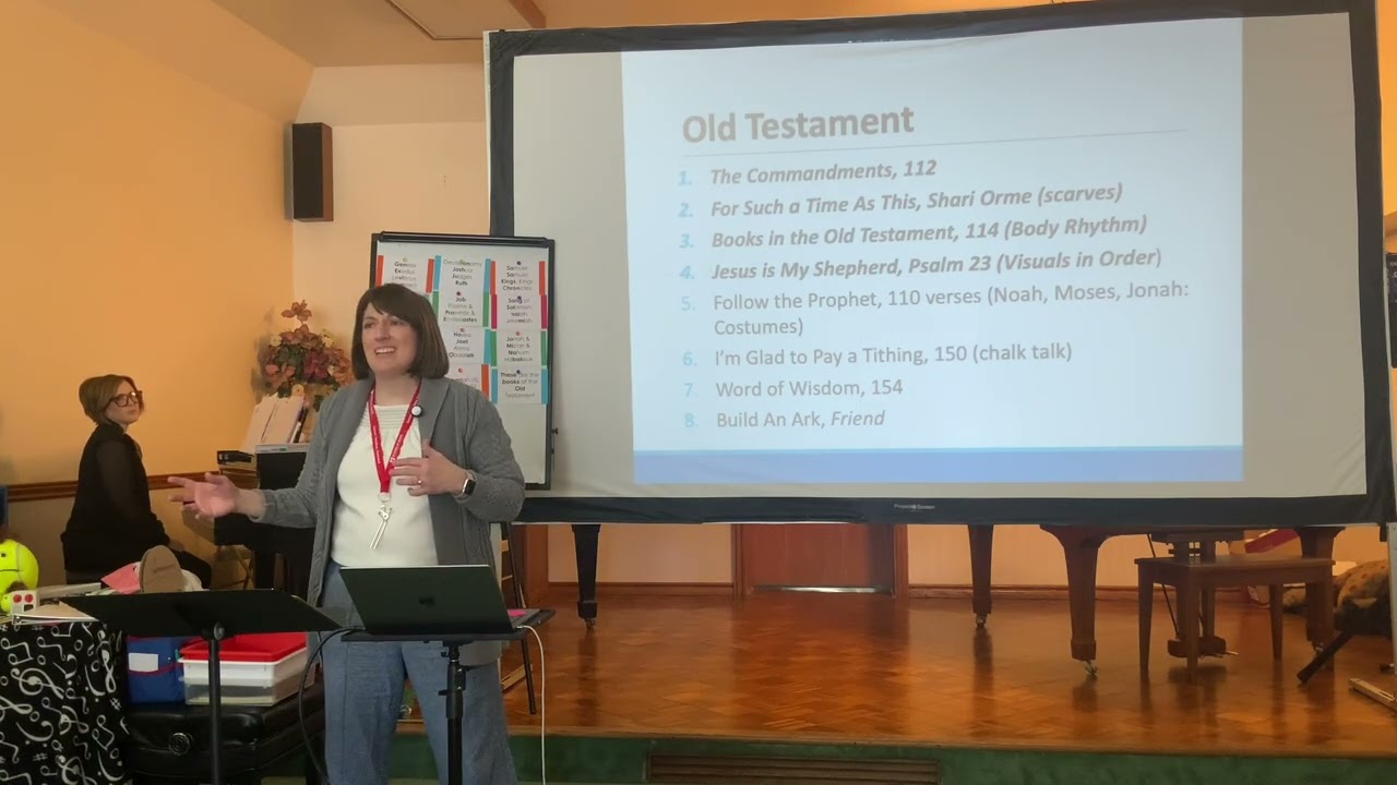 Books in the Old Testament (Body Rhythms)