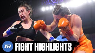 Mikaela Mayer Dominates Jennifer Han, Retains Belts, Wants Choi or Baumgardner Next | HIGHLIGHTS