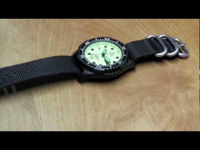 Citizen Promaster Diver NY0040-09W Custom Watch Mod - YouTube