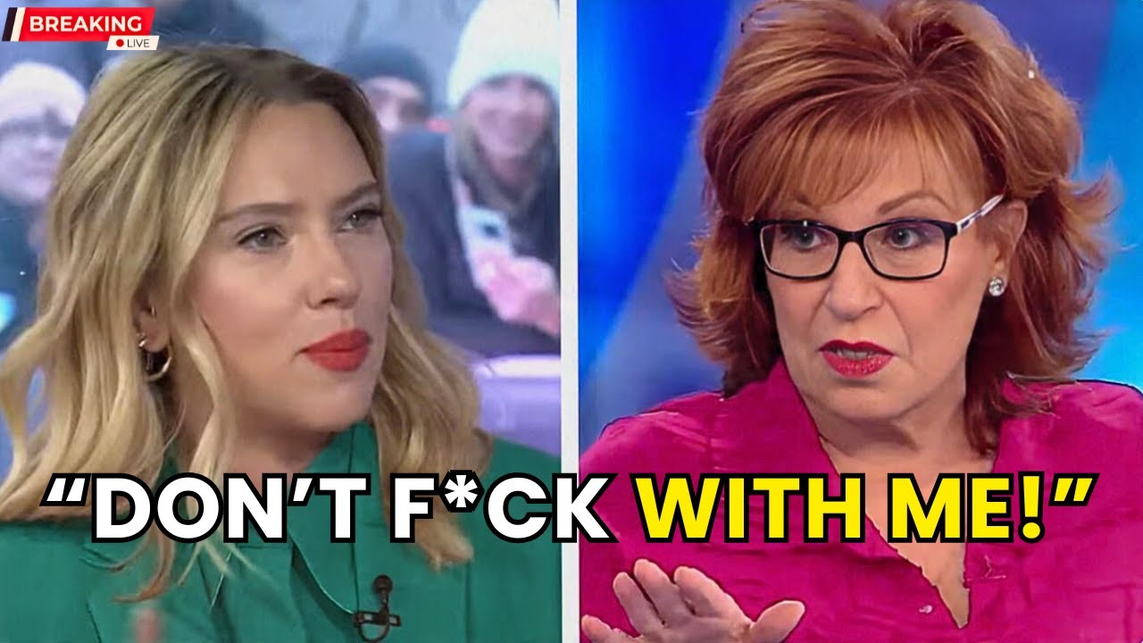 Scarlett Johansson vs Joy Behar: The Most Explosive Daytime TV Showdown Ever!