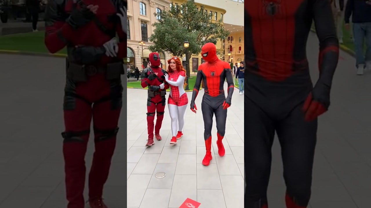 who would you stay with? 🤔#spiderman #maryjane #deadpool #avengers #love #lovestatus #spidergirl #4k