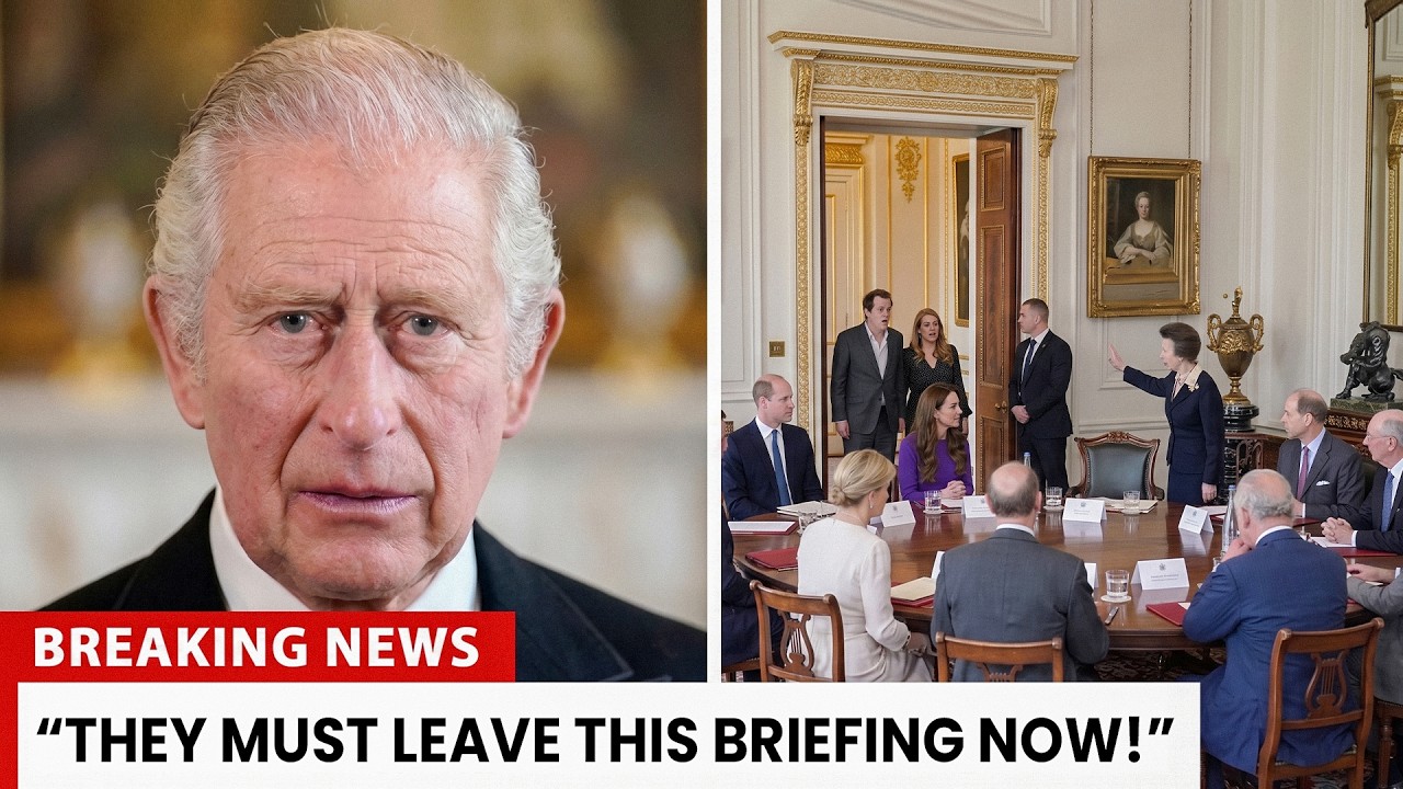 Charles STOPS Royal Briefing After Anne Notices Camilla's Family Inside The Palace