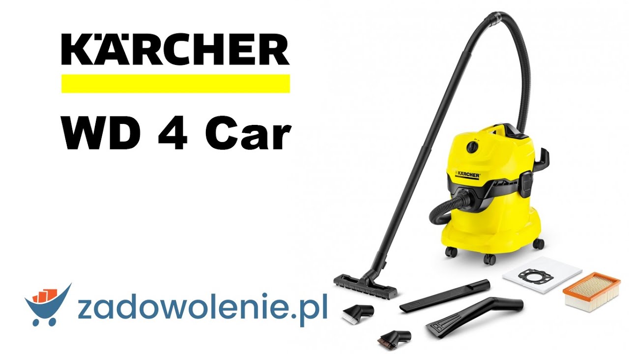 Karcher Odkurzacz WD 4 Car YouTube