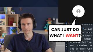 Viewer Asks Can He Be Christian And Still Live Like The World?
