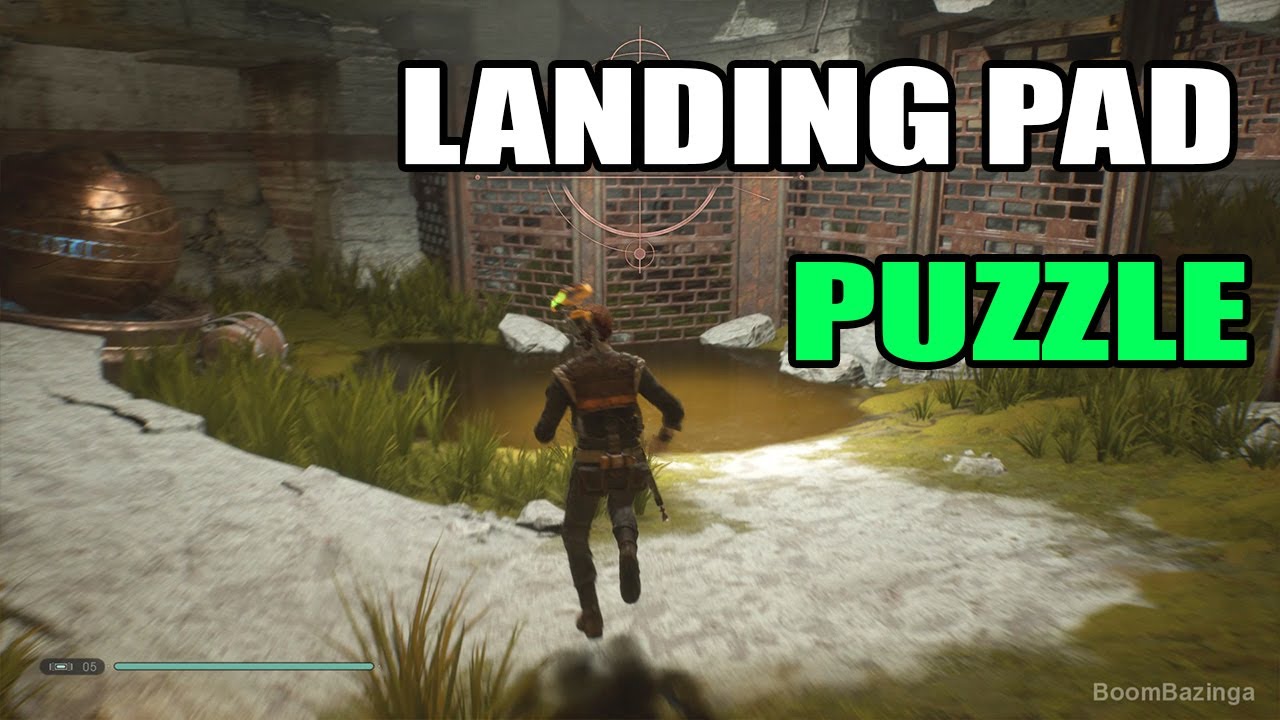 How to Solve Landing Pad Puzzle on Bogano Open Stim Door Jedi