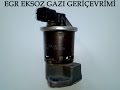 Eksoz gazı geri dönüşümü -EGR exhaust gas recirculation