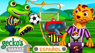 Juego Limpio de Fútbol | Garaje de Gecko en Español | Dibujos animados