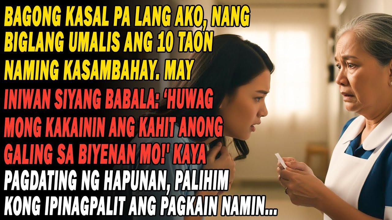 Biglang Nag-resign Ang 10-taon Kong Kasambahay.babala Niya'wag Kang Kakain Ng Galing Sa Biyenan Mo'