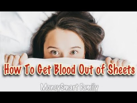 How to Get Blood Stains Out of Sheets - Tested 9 Laundry Stain