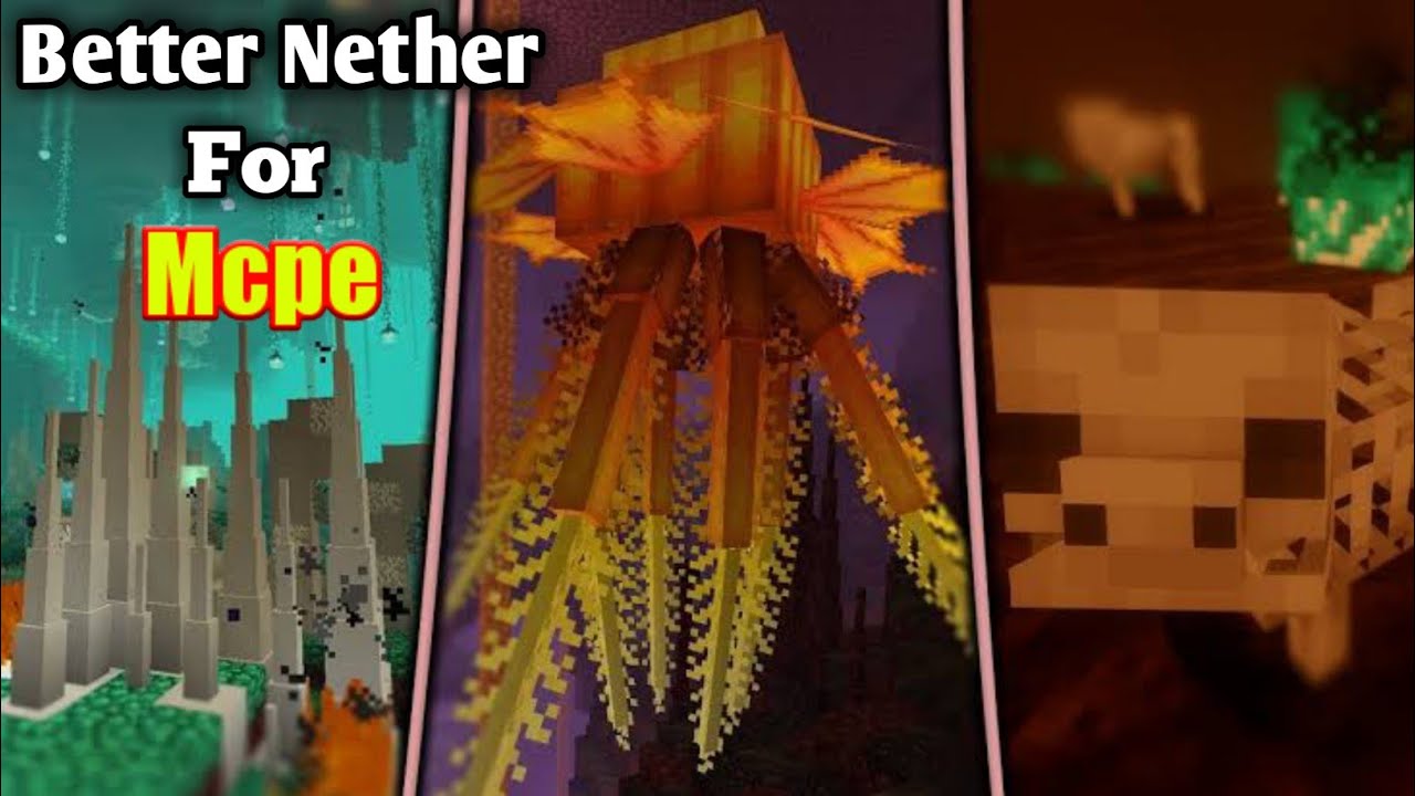 Better Nether Addon for MCPE - YouTube