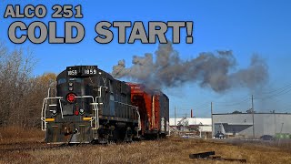 Cold Starting an Alco 12-251