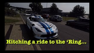 Viper Record Run - Talking crap on the way to the track...!