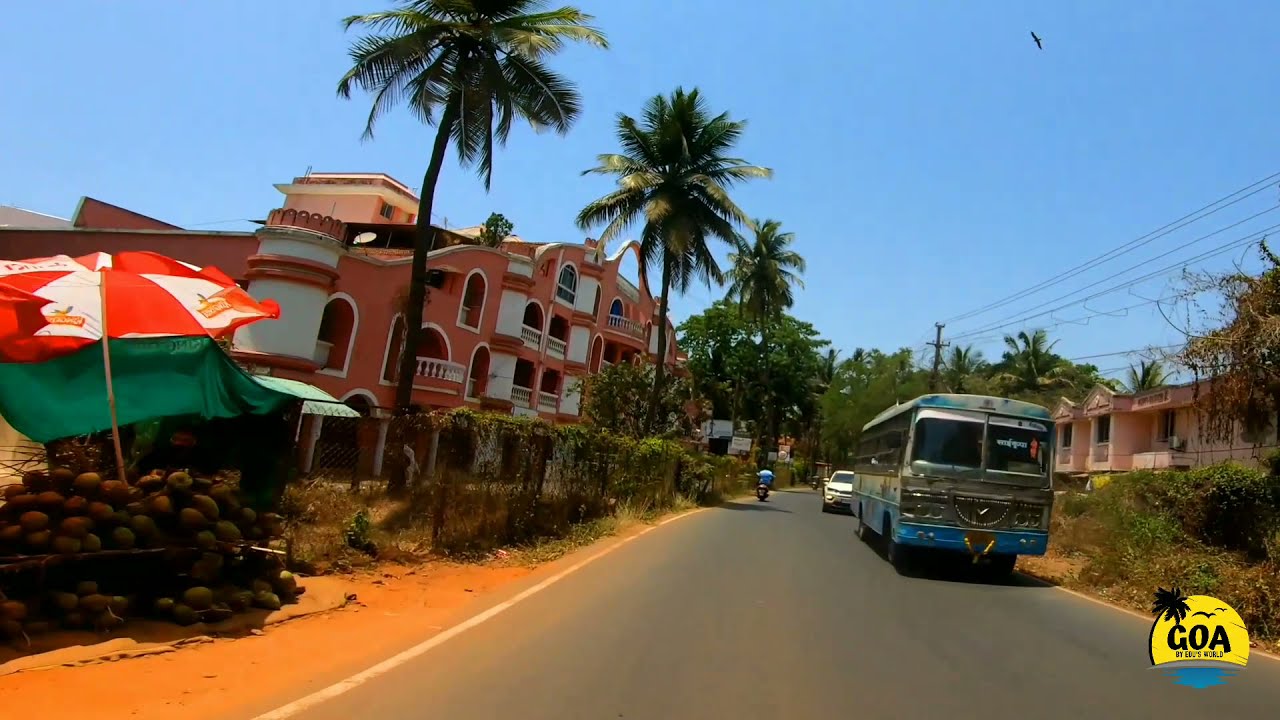 Benaulim Colva Road | Goa on wheels  | Edu's World
