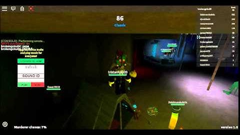 Roblox Twisted murderer Hacked server FUNNY AF