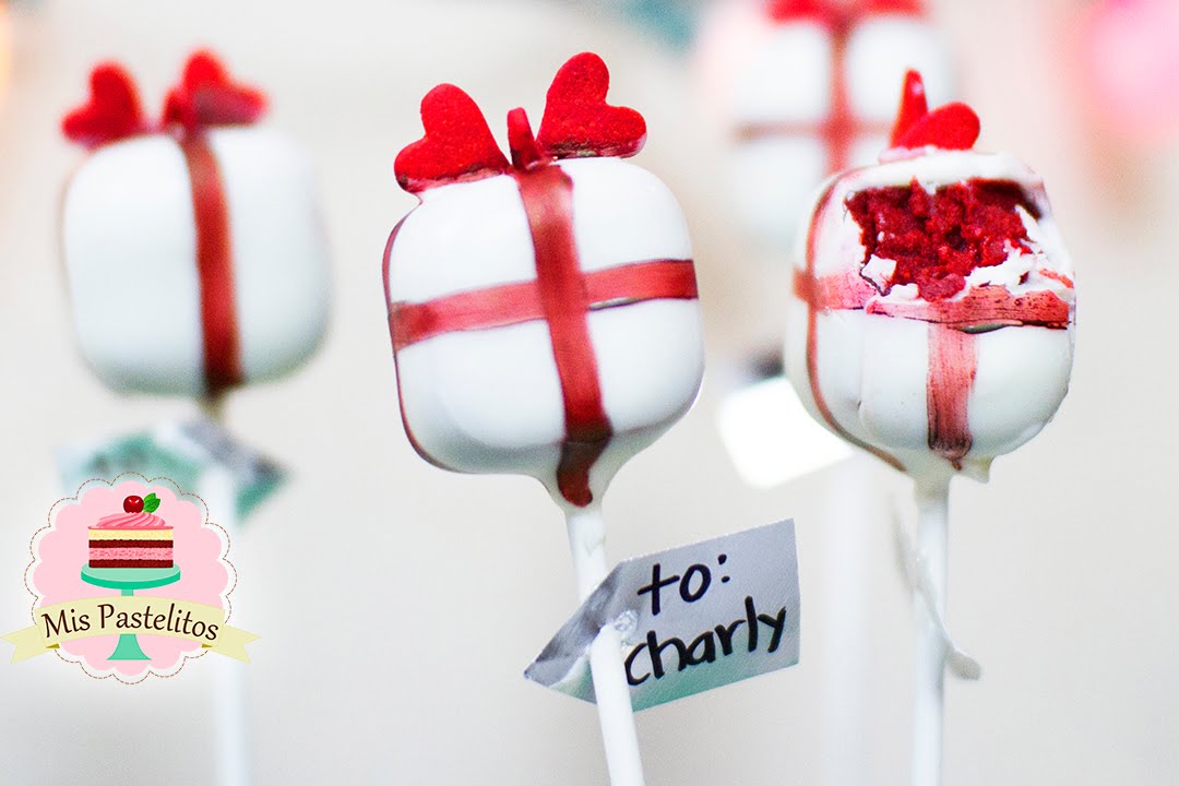 Red Velvet Cake Pops Facil Youtube