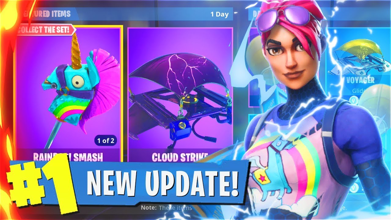 New BATTLE PASS + RAINBOW SMASH Fortnite Update! Insane SQUADS Win