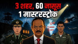Kaise Ajit Doval Ne Sirf 96 Ghante Mein Roka Teen Shehar Par Hamla | 2D Animation
