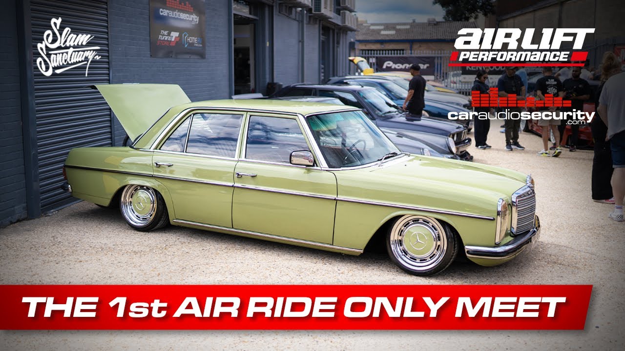 UK's FIRST Air Ride Cars & Coffee Meet with Airlift Performance Car