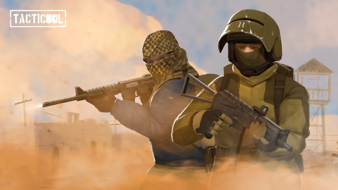 Что такое Tacticool? Лучший шутер 5v5 на мобильный телефон!!!